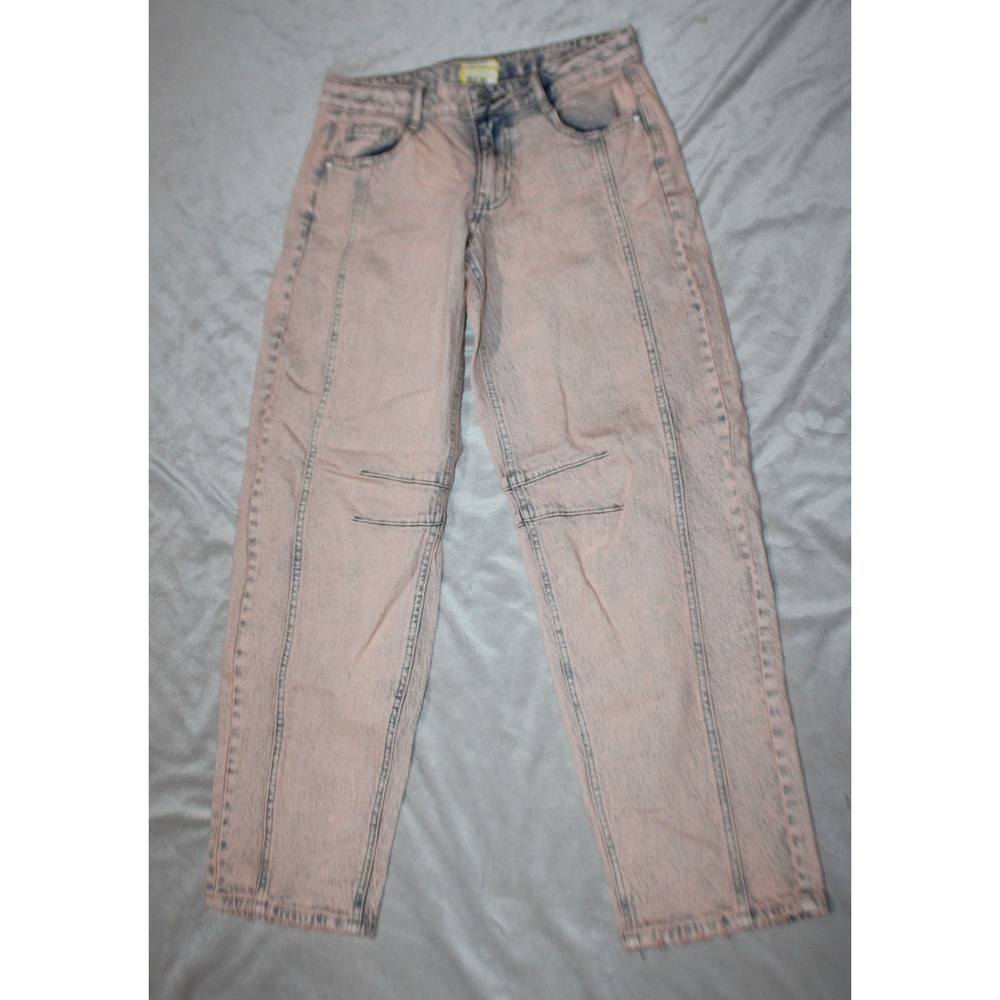 Art Class Coral Wash Tapered  Girl's Mid Rise Jeans Size 7 NWT